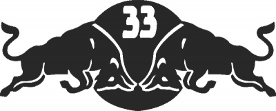 Bull 33 - For Laser Cut DXF CDR SVG Files - free download